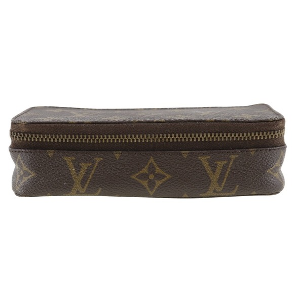 LOUIS VUITTON Brown Monogram Canvas Pouch - Picture 1 of 9